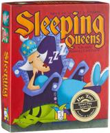 👑 unveil the dreamy world: sleeping queens card game cards logo