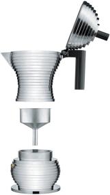 img 2 attached to Alessi MDL02 Pulcina Espresso Aluminum Kitchen & Dining