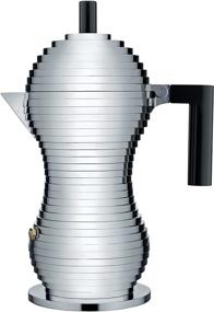 img 3 attached to Alessi MDL02 Pulcina Espresso Aluminum Kitchen & Dining