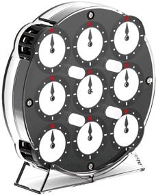 img 4 attached to 🧩 Enhance Your Problem-Solving Skills with the Cuberspeed Qiyi Magnetic Clock Puzzle Chuanshi QiYi Clock by QiYi MoFangGe