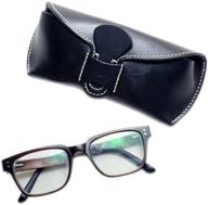 🕶️ boshiho genuine cowhide leather eyeglass sunglasses men's fashion accessories in sunglasses & eyewear accessories logo