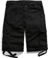 🩳 premium quality ochenta men's cargo shorts with multiple pockets for optimal utility and comfort логотип