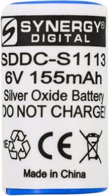 img 3 attached to 🔋 Synergy Digital Dog Collar Batteries for Dog Guard DG9-XT, Combo-Pack with 2 x SDDC-S1113 Batteries