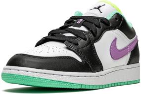 img 1 attached to 👟 Nike Kids' White/Violet Shock-Black Unisex Shoes