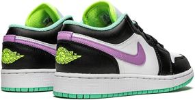 img 2 attached to 👟 Nike Kids' White/Violet Shock-Black Unisex Shoes