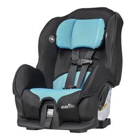 img 3 attached to 🚗 Buy Tribute LX 2-in-1 Convertible Car Seat - Neptune Blue for Enhanced Child Safety & Comfort