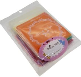 img 1 attached to Colorful Bowknot Party Gift Packaging Bags - Pack of 95: Perfect for Wrapping Cookies, Candy, and Sweet Treats!