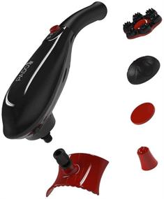 img 4 attached to 💪 Relieve Muscle Tension with PUREWAVE™ CM-05 Percussion Massager - 5 Attachments Included (Black)