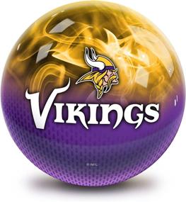 img 2 attached to Minnesota Vikings Undrilled Bowling Ball