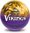 minnesota vikings undrilled bowling ball logo