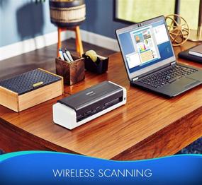 img 1 attached to 📸 Brother ADS-1250W Wireless Portable Compact Desktop Scanner - Fast, Easy-to-Use Scanning for Home, Home Office, or Mobile Professionals