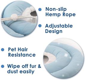 img 1 attached to 🐱 Cat Cone Soft Dog Cone Collar for Surgery Recovery, Protective Cone for Dogs and Cats, Water-Proof Comfortable Dog Recovery Cone Anti-Bite Lick Wound Healing, Pet Cone for Small Medium or Large Dogs and Cats