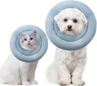 🐱 cat cone soft dog cone collar for surgery recovery, protective cone for dogs and cats, water-proof comfortable dog recovery cone anti-bite lick wound healing, pet cone for small medium or large dogs and cats логотип