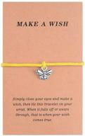 yjt bee wish bracelet - handmade adjustable bee string bracelet for women, girls, mom, and kids - bee lovers jewelry logo