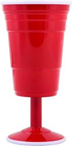 img 4 attached to 🍷 Review: Red Cup Living Reusable Wine Cup - 14-Ounce, Red