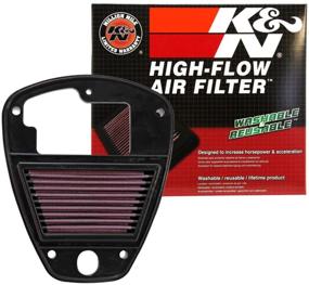 img 4 attached to 🔍 K&N KA-9006 Engine Air Filter: High Performance, Premium Powersport Air Filter for 2006-2018 Kawasaki VN900 Vulcan Classic, LT, Vulcan Custom