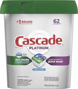 img 4 attached to Cascade ActionPacs Dishwasher Detergent Packaging