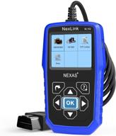 🚚 nexas heavy duty truck scanner nl102 obd/eobd+hdobd diagnostic tool for engine abs transmission testing - 2-in-1 codes reader for trucks and cars logo