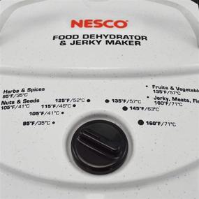 img 1 attached to Nesco Food and Jerky Dehydrator, White, 15.25 x 10.25 x 15.63 inches