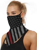 🏃 women's outdoor running cycling motorcycle bandana - essential accessory for scarves & wraps logo