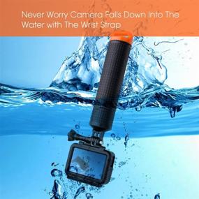 img 3 attached to 📷 Luxebell Floating Hand Grip: GoPro Pole Mount & Handle Accessories for AKASO, Dragon Crosstour, Campark, DJI Cameras