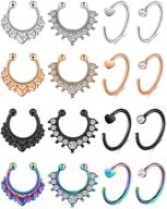 lauritami stainless non pierced piercing jewelry logo