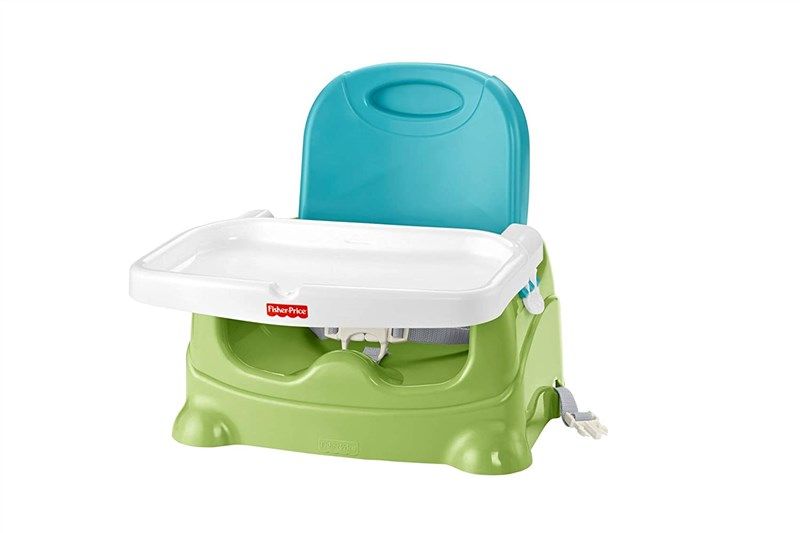 fisher price healthy care booster green 로고