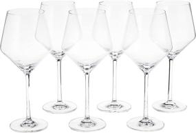 img 3 attached to Zwiesel Glas Tritan Pure Stemware Collection, Pack of 1, 6-Count - Beaujolais Wine Glass Set