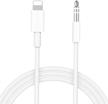 [apple mfi certified] iphone aux cord for car logo