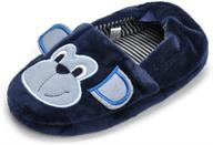 🐶 adorable baby fluffy dog slippers for boys' footwear logo