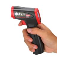 🌡️ uni-t ut300s infrared thermometer - non-contact digital laser temperature gun for hvac, home repair & maintenance, griddle thermometer, pool, candle making, chocolate -25.6~752°f/-32~400°c (not for human use) logo