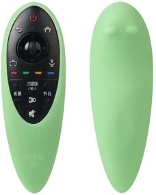 img 2 attached to SIKAI Protective Silicone Remote Case For LG AN-MR500G Magic Remote Cover Flexible Shockproof Washable Remote Holder For LG 3D Smart TV Magic Remote Skin Anti-Lost With Lanyard (Glow In Dark Green)