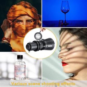 img 3 attached to 🎭 Повысьте театральный эффект с помощью адаптера Godox SA-17 Bowens Mount, присоединения для проекций SA-P, диафрагмы SA-06, набора GOBO SA-09-001 и держателя набора GOBO SA-10 для Bowens Mount светодиодного света.