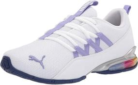 img 4 attached to 👟 PUMA Women's Athletic Running Shoes - 19499501 Hazy White