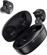 amazker-r1 ip68 waterproof wireless earbuds: 30h cyclic playtime bluetooth 5.0 tws stereo headphones (tws04) logo