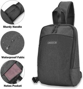 img 1 attached to 🎒 OSOCE Shoulder Backpack - Versatile Travel and Sports Daypack