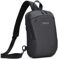 🎒 osoce shoulder backpack - versatile travel and sports daypack logo