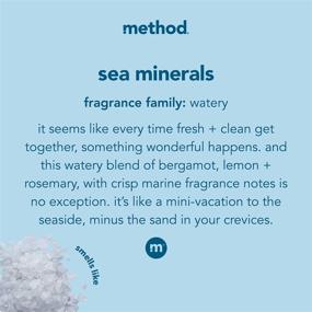 img 2 attached to 🌊 Method Dish Soap Sea Minerals: Superior Cleaning Power in an 18 Ounce Bottle