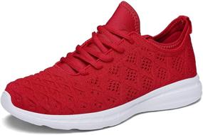 img 4 attached to JOOMRA Women's Running Sneakers: 👟 Breathable Athletic Shoes for Optimal Performance