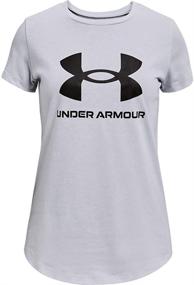 img 2 attached to 👚 Футболка с графическим принтом Under Armour Live для девочек