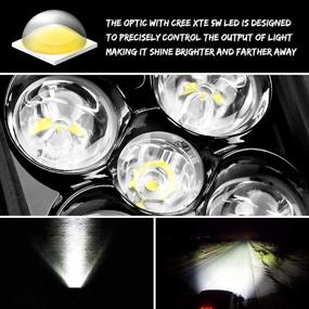 img 2 attached to SWATOW INDUSTRIES 2PCS 50W 3 Inch LED Pod Lights: The Ultimate Off-Road LED Cubes for Trucks, SUVs, ATVs, UTVs, Cars, and Boats