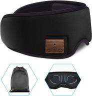 🎧 wireless bluetooth eye mask - 3d sleep mask with ultra-thin hd stereo speakers logo
