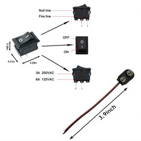 img 1 attached to 🔌 Gn2U Switches 2Solder Battery Connector: Enhanced Power Control Solution