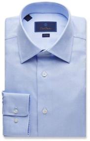 img 2 attached to 👔 SEO-Optimized: David Donahue Royal Oxford Dress Shirt for Men