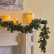 great deal furniture artificial battery operated seasonal decor for wreaths, garlands & swags logo