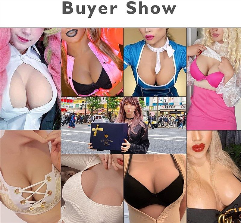 Roanyer Silicone East-west Fake boobs H Cup Breast Forms