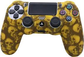 img 3 attached to 🎮 Enhance Your Gaming Experience with RALAN Skull Silicone Cover - PS4 Controller Protector with Skull Thumb Grip x 8