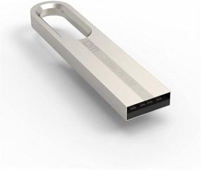 img 4 attached to 💾 Флеш-накопители Dynon Metrics USB - 32 ГБ тонкий накопитель с точным механизмом – Стильный металлический корпус флешки – Быстрая передача данных – Надежное подключение – Идеально подходит для офиса, школы, ноутбука, ПК.