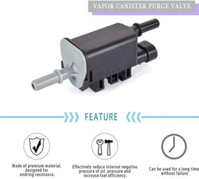 img 3 attached to 🔧 Vapor Canister Purge Valve for Chevy Tahoe, Silverado, Suburban, Malibu & GMC Sierra, Yukon, Envoy - Part # 214-1680 911-032 - Compatible with 2004-2020 | Buick, Pontiac, EVAP Vent Solenoid Included - 12597567