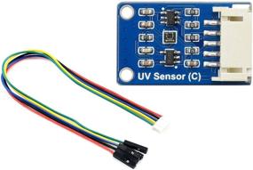 img 2 attached to Waveshare Digital LTR390-UV Ultraviolet Sensor (C) Ultraviolet Ray Sensing Ambient Light Intensity Measuring Direct UV Index Value Output I2C Bus